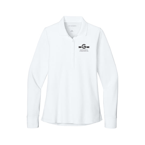 GCI - Port Authority® Women’s Wearever Signature Pique Long Sleeve Polo