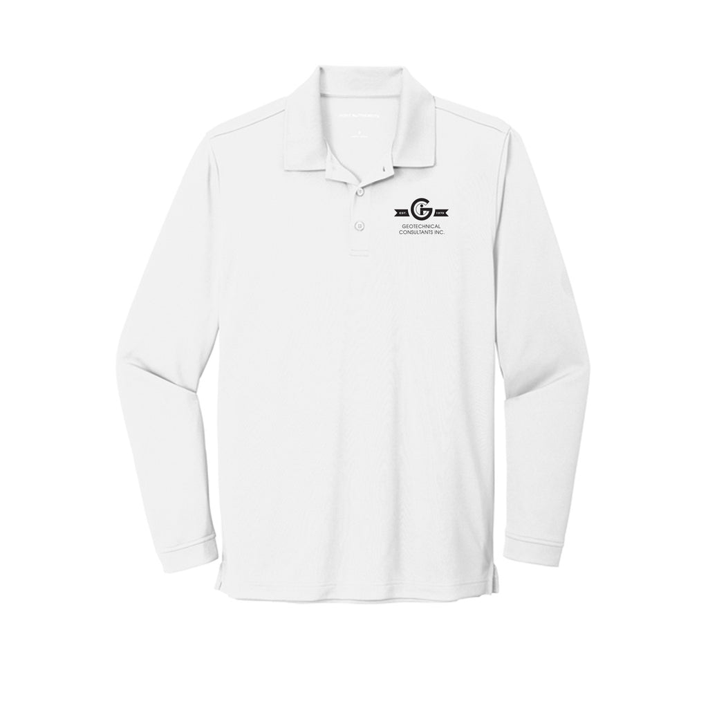 GCI - Port Authority® Dry Zone® UV Micro-Mesh Long Sleeve Polo
