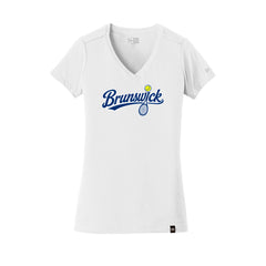 Brunswick Tennis - New Era® Women's Heritage Blend V-Neck Tee