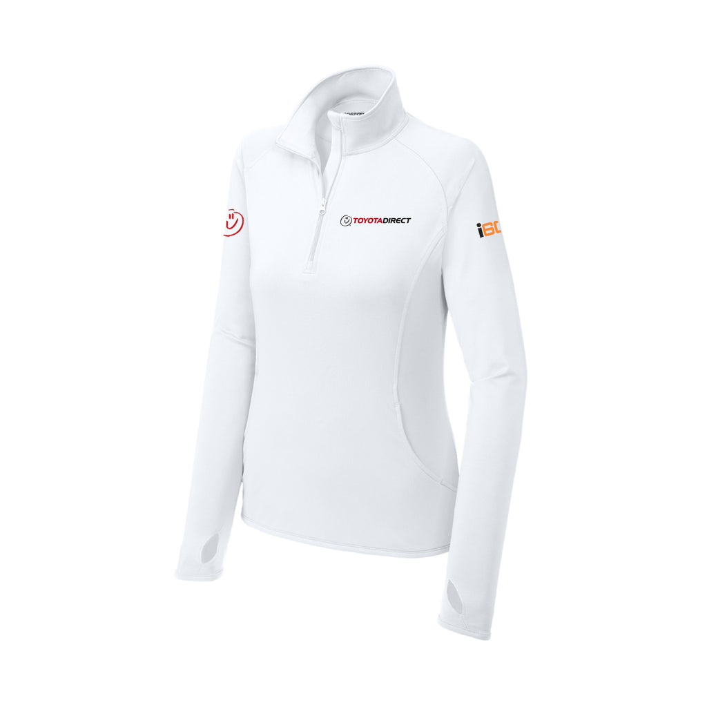 Toyota Direct - Sport-Tek® Women's Sport-Wick® Stretch 1/4-Zip Pullover