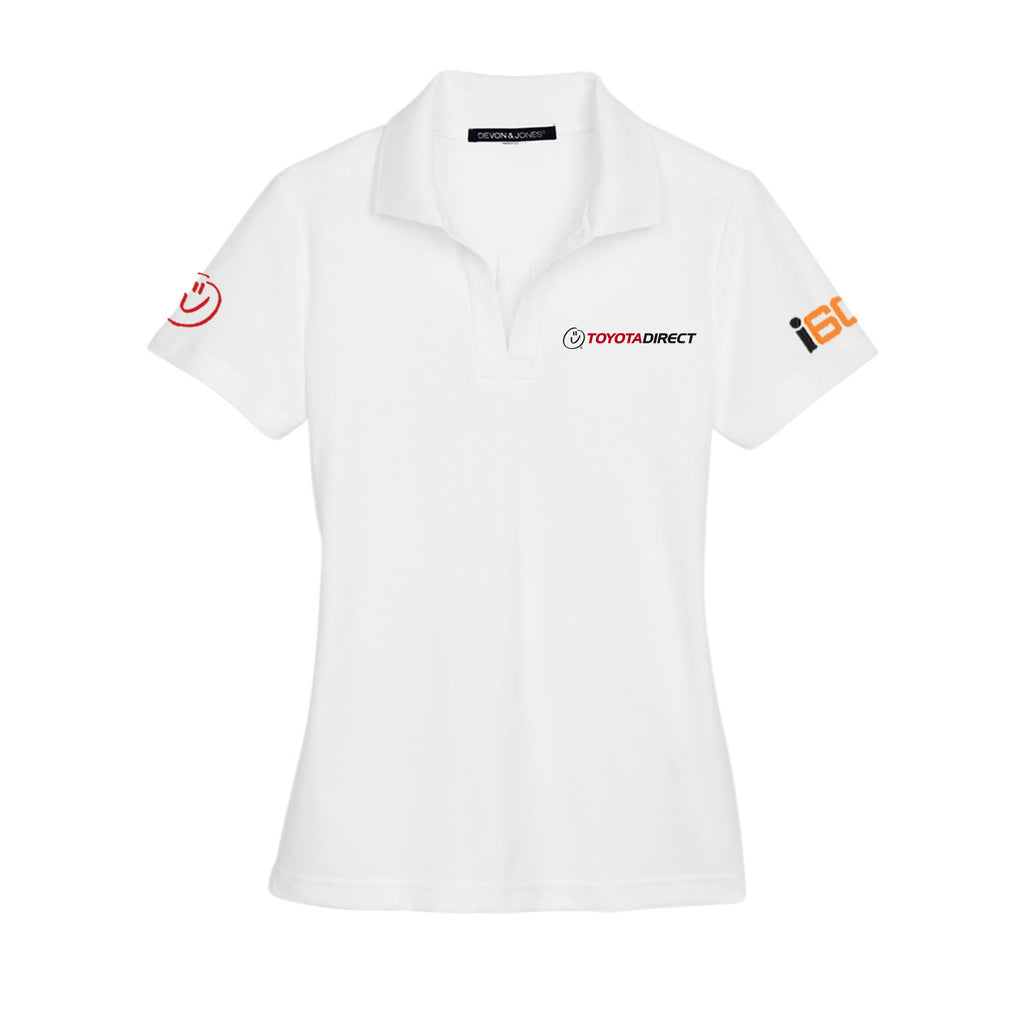 Toyota Direct - Women's CrownLux Performance® Plaited Polo