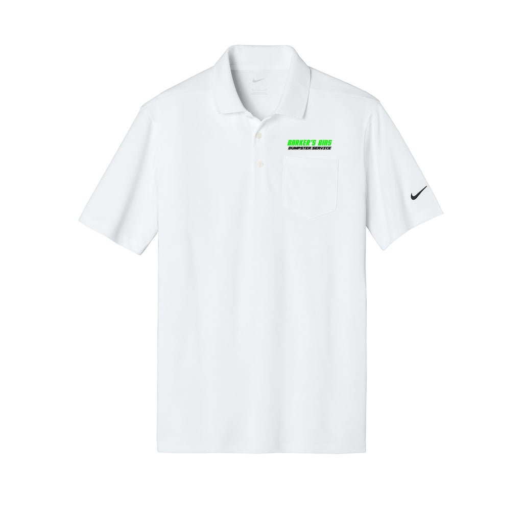 Barker's Bins Dumpster Service - Nike Dri-FIT Micro Pique 2.0 Pocket Polo