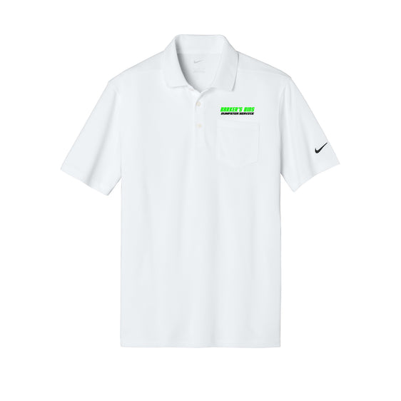Barker's Bins Dumpster Service - Nike Dri-FIT Micro Pique 2.0 Pocket Polo