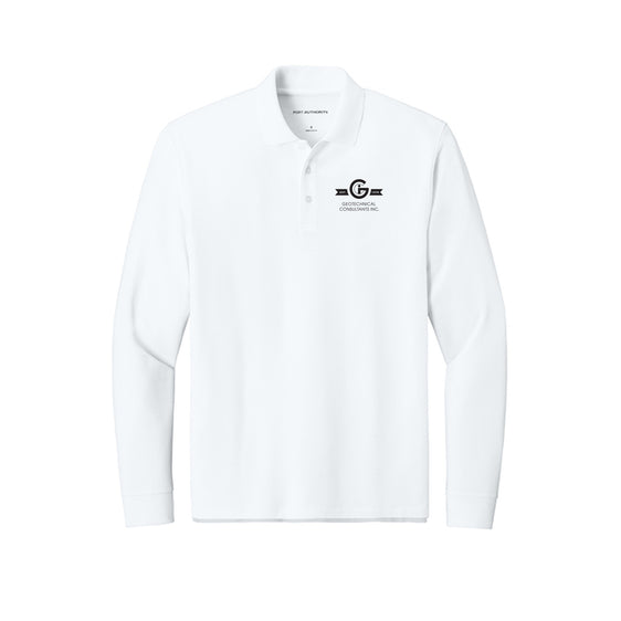 GCI - Port Authority® Wearever Signature Pique Long Sleeve Polo