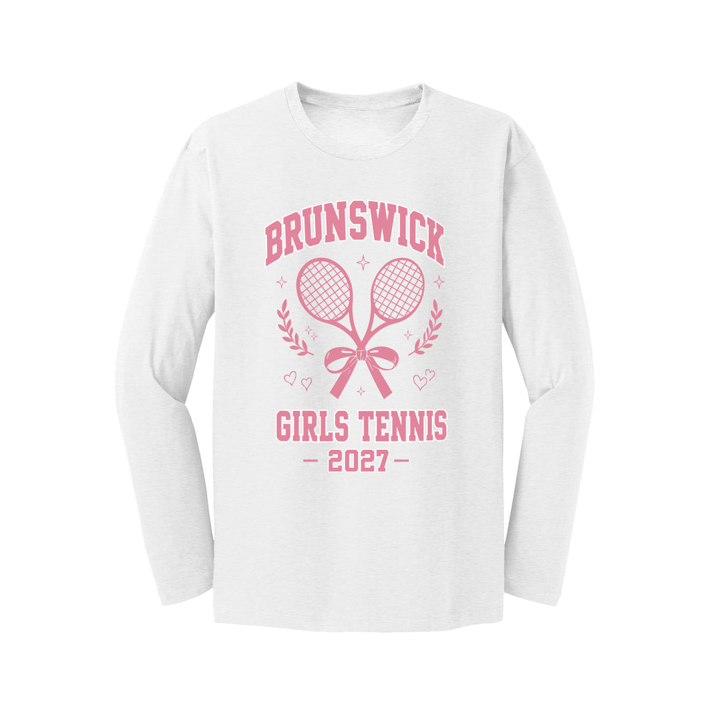 Brunswick Girls Tennis - District® Very Important Tee® Long Sleeve