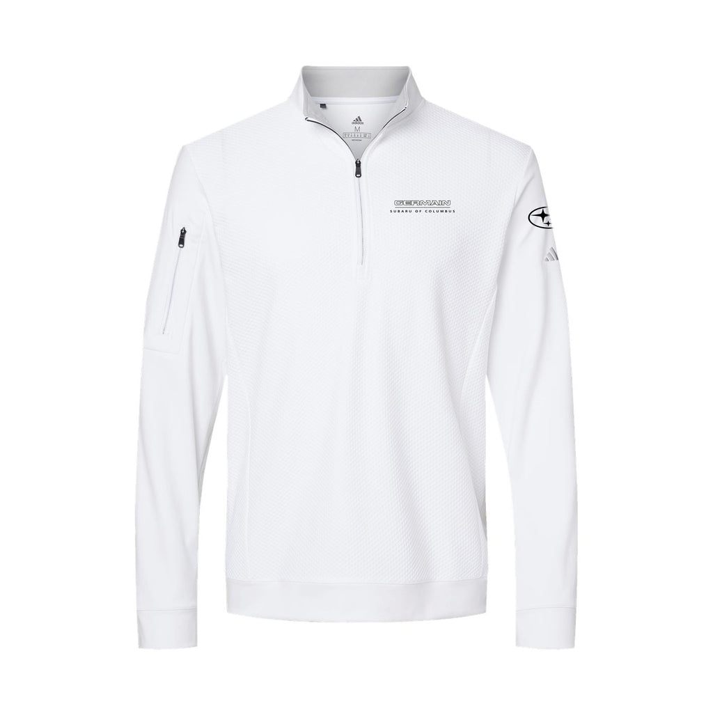 Germain of Subaru - Adidas - Performance Textured Quarter-Zip Pullover