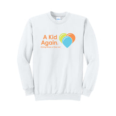A Kid Again - Port & Co™ Core Fleece Crewneck Sweatshirt