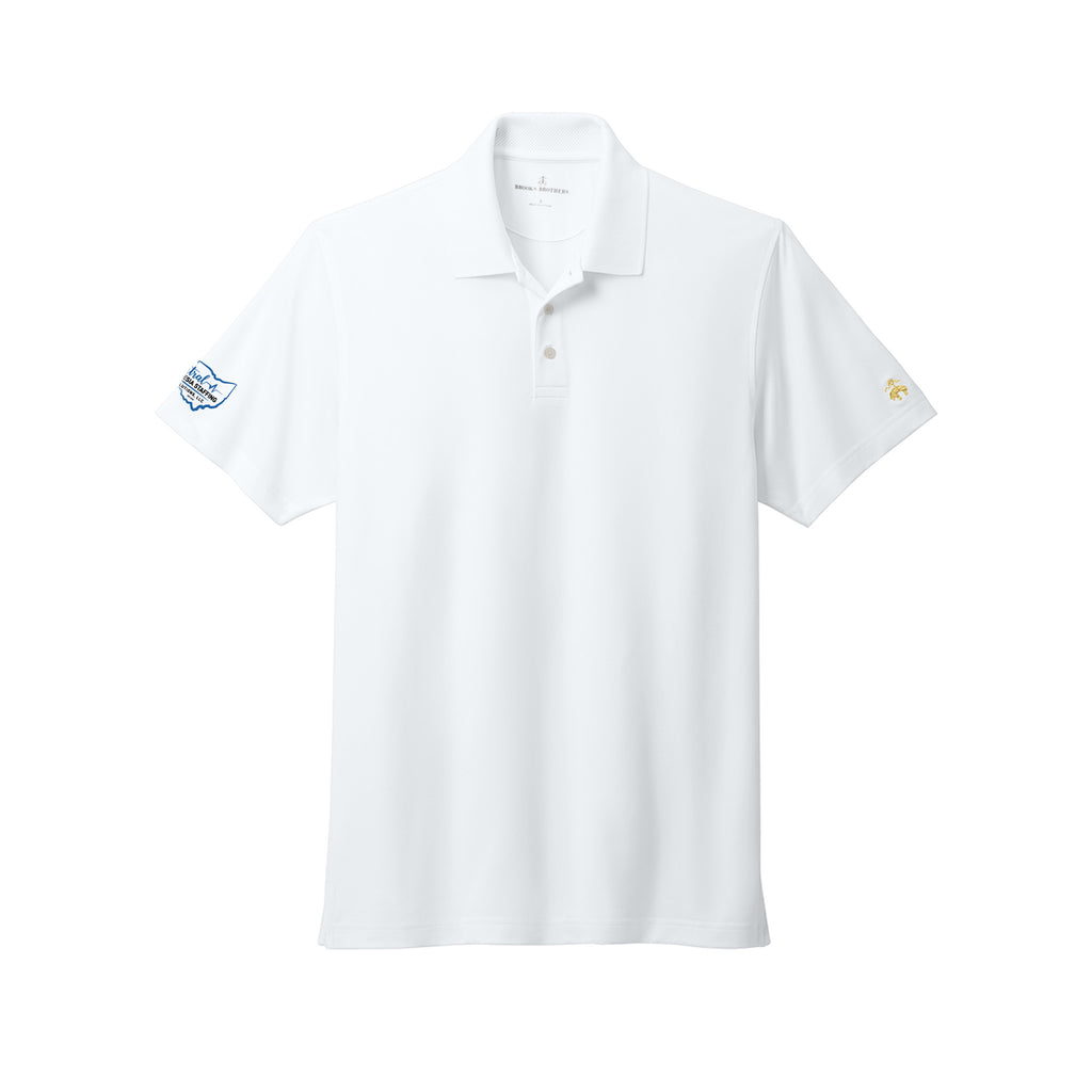 CASS - Brooks Brothers® Mesh Pique Performance Polo