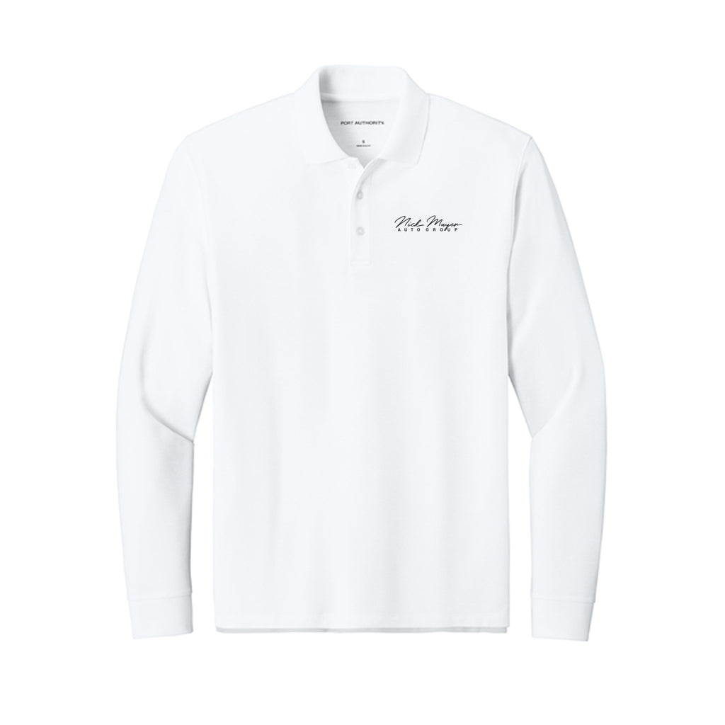 Nick Mayer Auto Group - Port Authority® Wearever Signature Pique Long Sleeve Polo