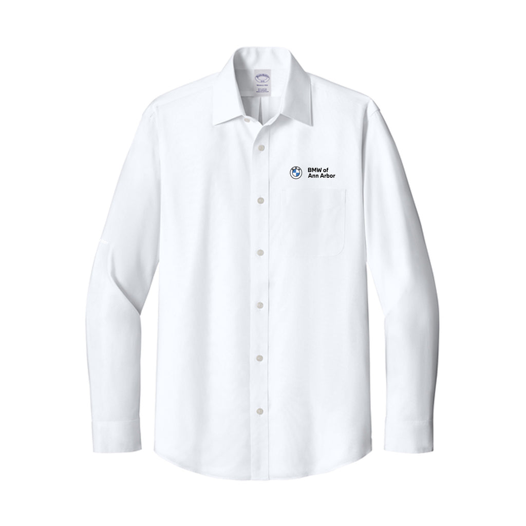 BMW of Ann Arbor - Brooks Brothers® Wrinkle-Free Stretch Pinpoint Spread Collar Shirt