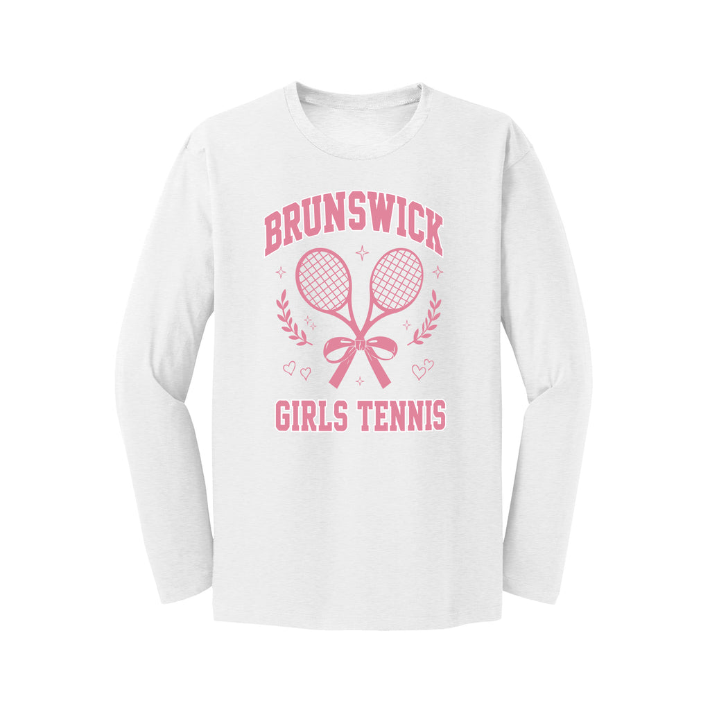 Brunswick Girls Tennis - District® Very Important Tee® Long Sleeve