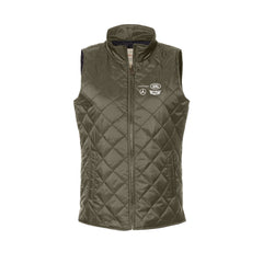 Germain Easton Business Office - Women's Vintage Diamond Quilted Vest