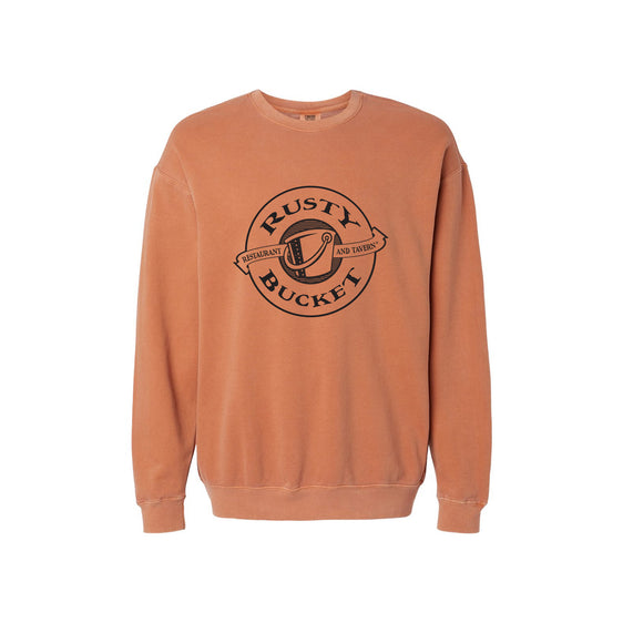 Rusty Bucket Apparel & Items - Comfort Colors - Garment-Dyed Lightweight Fleece Crewneck Sweatshirt