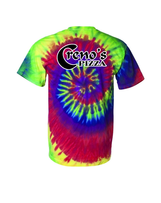 Creno's Pizza - Spiral Tie-Dyed Tee