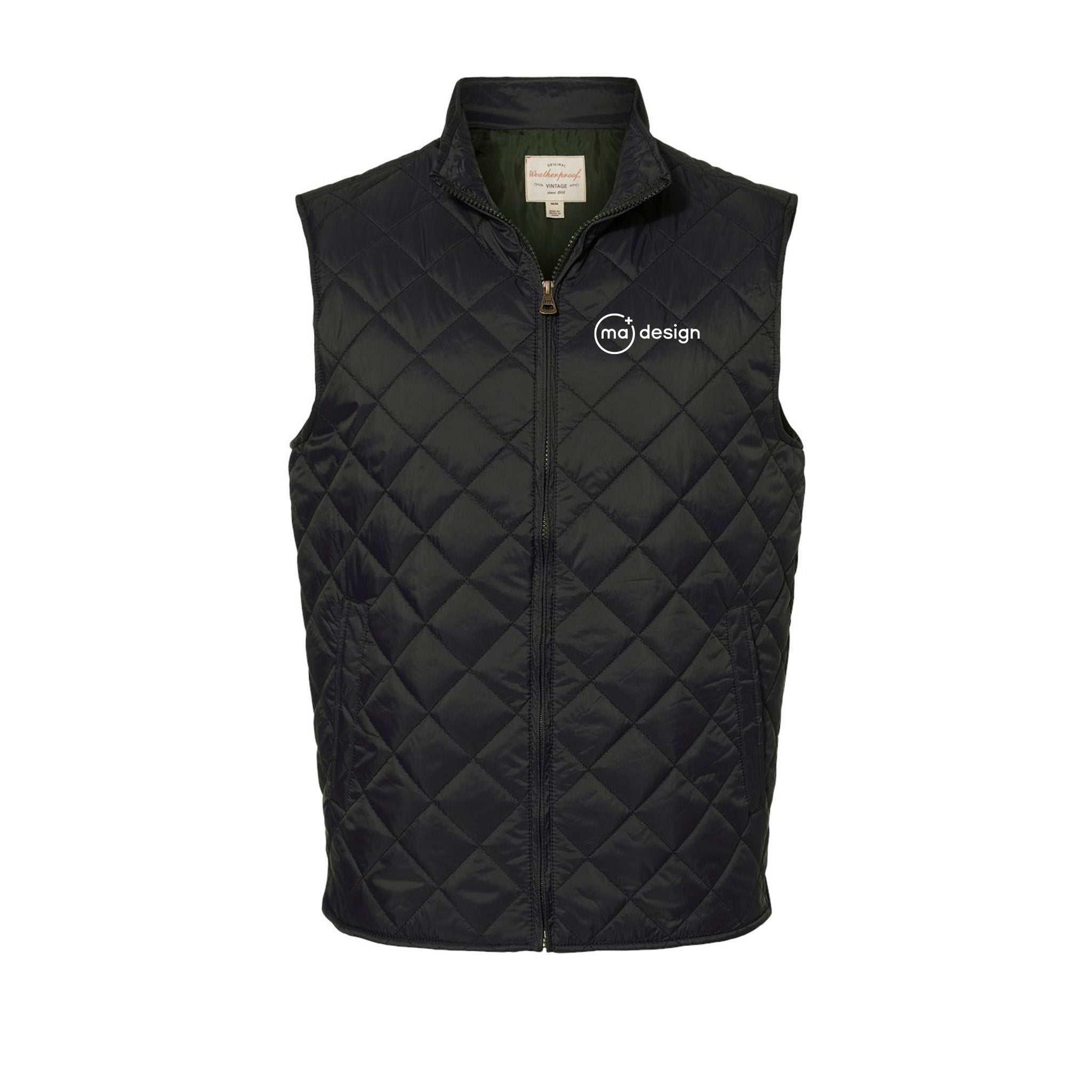 MA Design - Vintage Diamond Quilted Vest