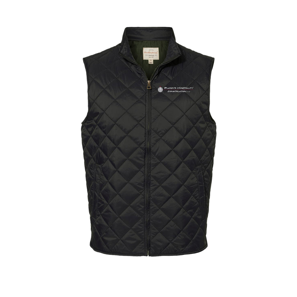 Buckeye Hospitality - Weatherproof - Vintage Diamond Quilted Vest