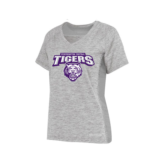 Pickerington Central Soccer - Ladies Electrify Coolcore Tee