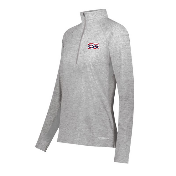 Construction Services Group - Holloway Womens Electrify Coolcore 1/2 Zip Pullover