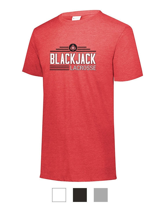 Blackjack Elite Lacrosse - Tri-Blend T-Shirt