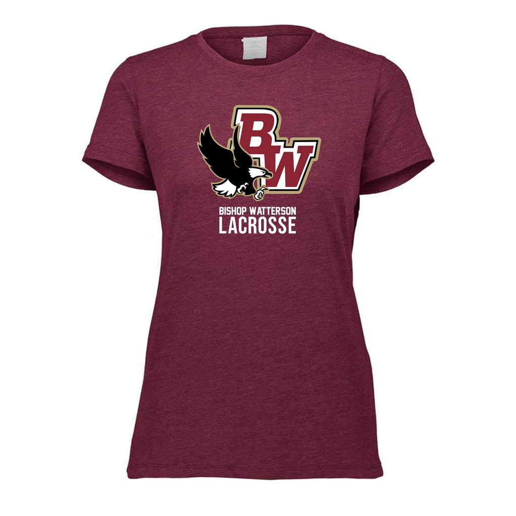 Bishop Watterson Girls Lacrosse - Augusta Ladies Tri-Blend T-Shirt