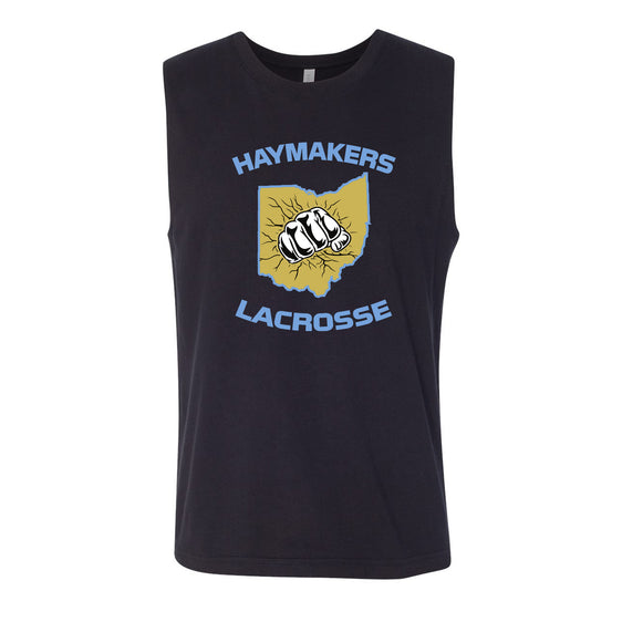 Haymakers Lacrosse - Unisex Jersey Muscle Tank