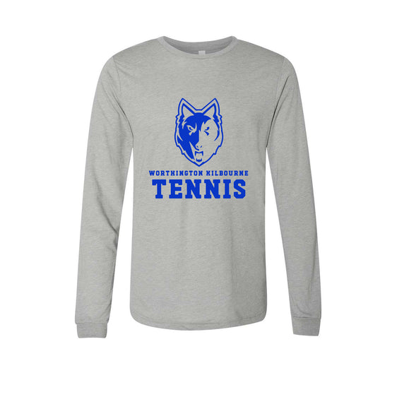 Worthington Kilbourne Tennis - Unisex Triblend Long Sleeve Tee