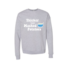 2022 Thanksgiving Store - Mashed Potatoes Unisex Sponge Fleece Drop Shoulder Crewneck Sweatshirt