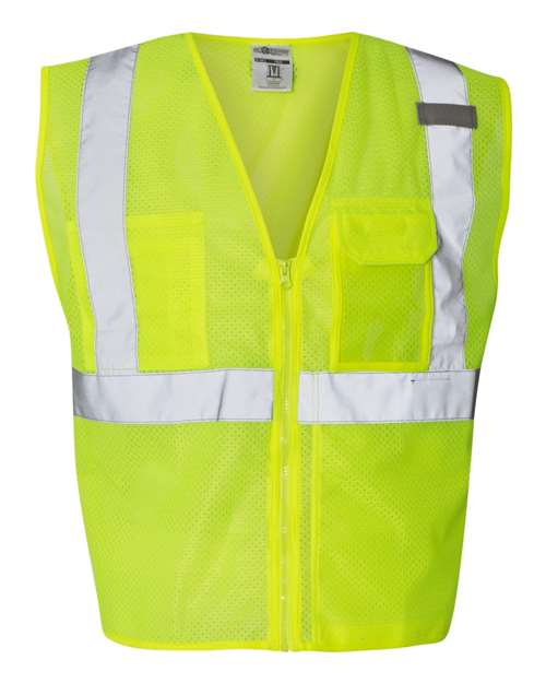 Construction Services Group - Clear ID Vest with Zipper Closure