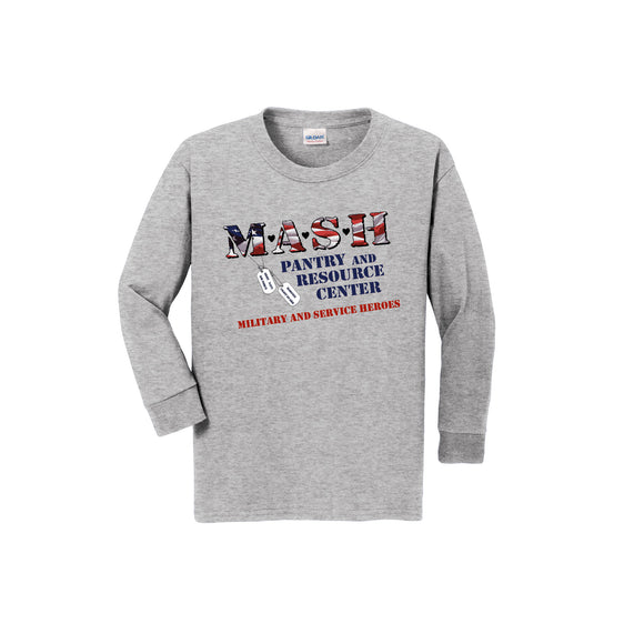 MASH - Gildan® Youth Heavy Cotton™ 100% Cotton Long Sleeve T-Shirt