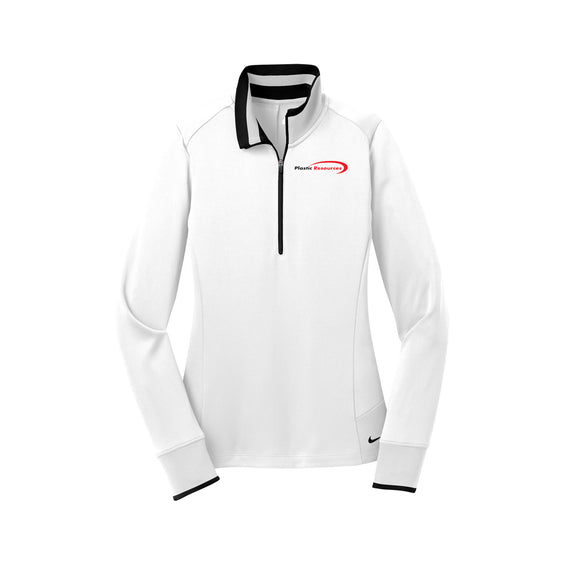 Plastic Resources - Nike Ladies Dri-FIT 1/2-Zip Cover-Up