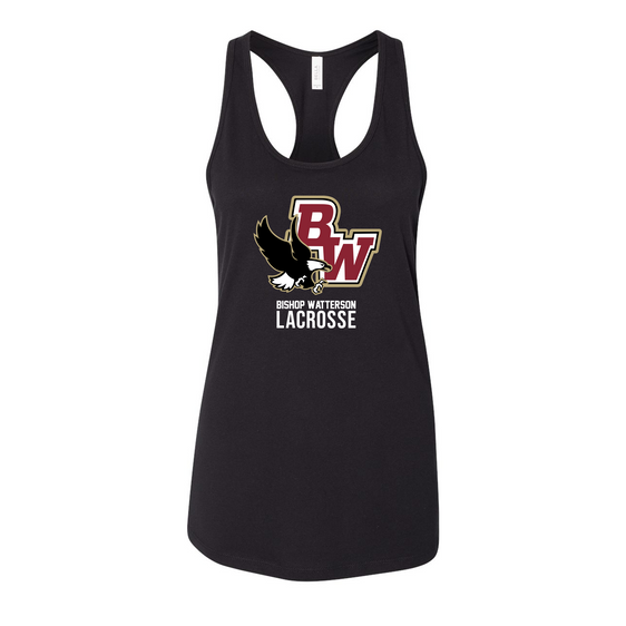 Bishop Watterson Girls Lacrosse - BELLA + CANVAS Women's Jersey Racerback Tank