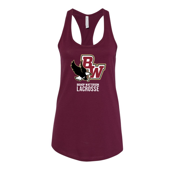 Bishop Watterson Girls Lacrosse - BELLA + CANVAS Women's Jersey Racerback Tank