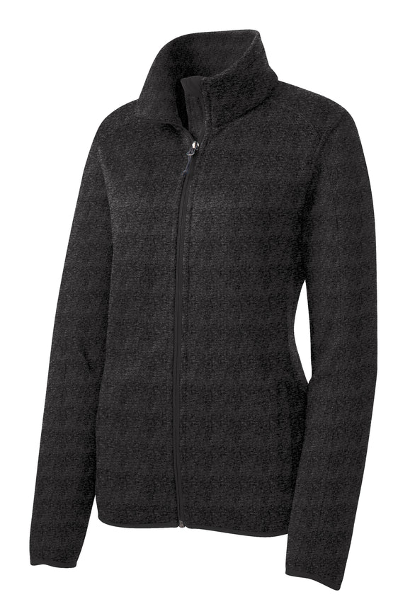 Promedica Facilities - Port Authority Ladies Sweater Fleece Jacket