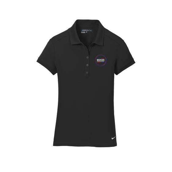 Mission 2535 - Nike Ladies Dri-FIT Solid Icon Pique Modern Fit Polo