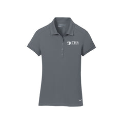 THS - Nike Ladies Dri-FIT Solid Icon Pique Modern Fit Polo