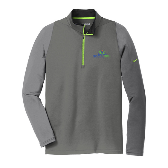 Social Firm - Nike Golf Dri-FIT Stretch 1/2-Zip Cover-Up