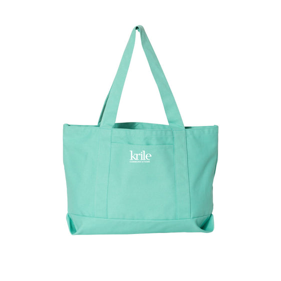 Krile Communications - Pigment-Dyed Premium Canvas Tote