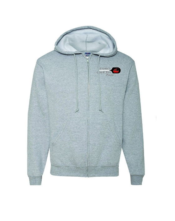 Creno's Pizza - Nublend Full Zip Hooded Sweatshirt