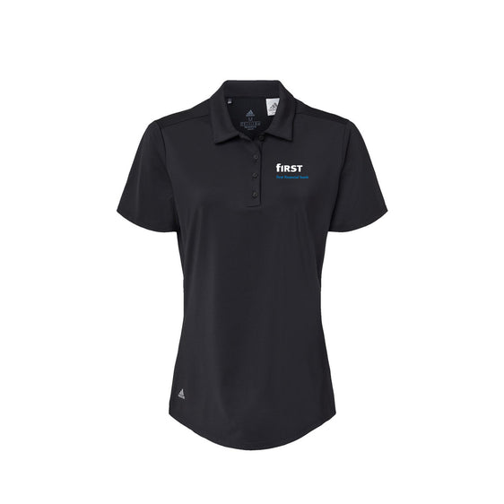 First Financial - Adidas - Women's Ultimate Solid Polo