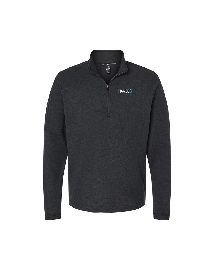 Trace 3 - 3-Stripes Quarter-Zip Sweater