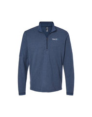 Trace 3 - 3-Stripes Quarter-Zip Sweater