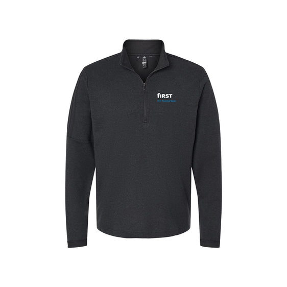 First Financial - Adidas - 3-Stripes Quarter-Zip Sweater