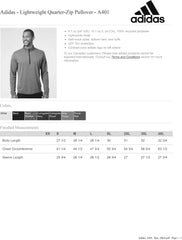 Renier Construction - Adidas - Lightweight Quarter-Zip Pullover