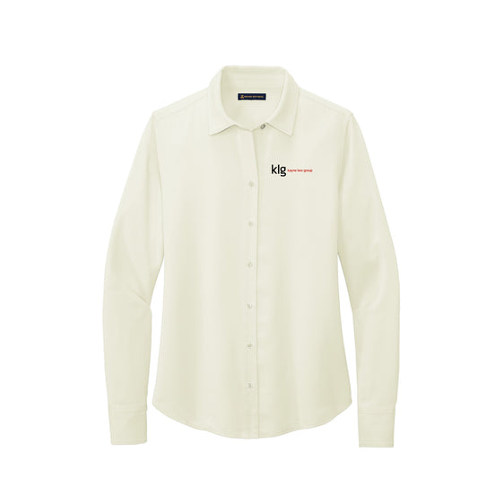 Kayne Law Group - Brooks Brothers® Women’s Full-Button Satin Blouse