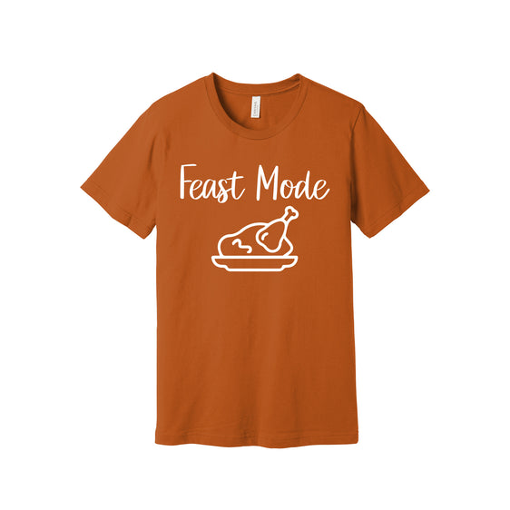2022 Thanksgiving Store - Feast Mode Unisex Jersey Short Sleeve Tee