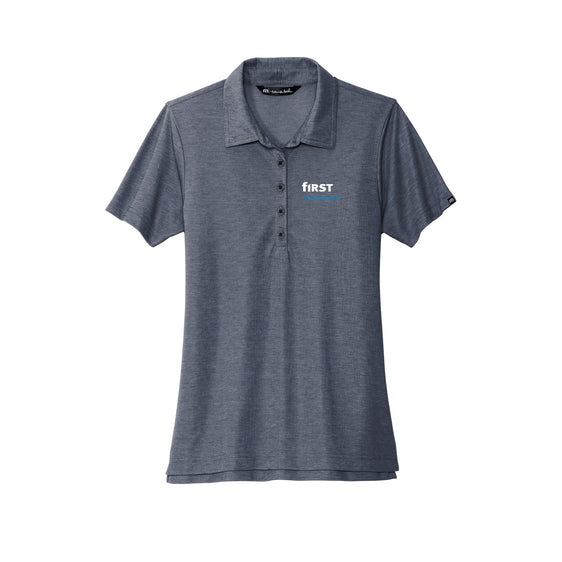 First Financial - TravisMathew Ladies Oceanside Heather Polo
