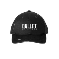 Bullet Upfitters - Port Authority® Distressed Mesh Back Cap