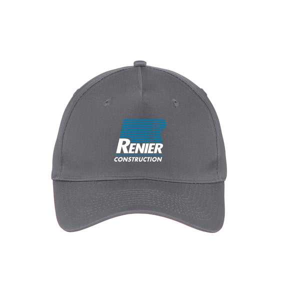 Renier Construction - Port & Company® - Five-Panel Twill Cap