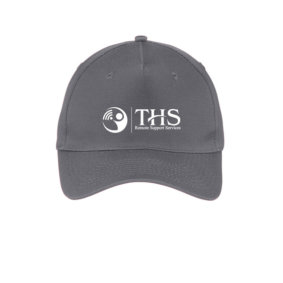 THS - Port & Company® - Five-Panel Twill Cap