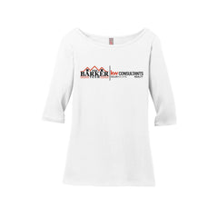 The Barker Team - District ® Women’s Perfect Weight ® 3/4-Sleeve Tee